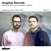 2019-11-27 - Chris Goss, Lens, Bop, Subwave - Hospital Rad …