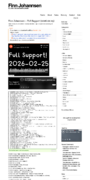 finn-johannsen.de: Toolkit and copy-paste tracklists on multiple posts pages and single page support [1]