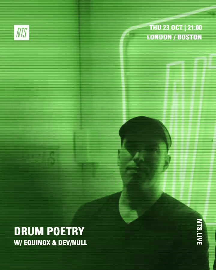 File:2025-10-23 - Equinox, DevNull - Drum Poetry, NTS Radio.gif