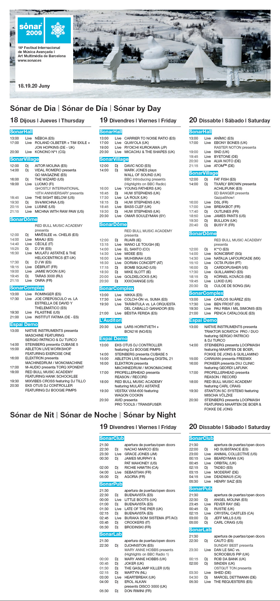 2009-06 - Sonar Festival - Line up.jpg