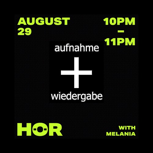 File:2019-08-29 - Melania. @ Aufnahme + Wiedergabe Showcase, HÖR, Berlin.jpg