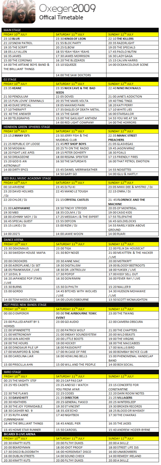 2009-07-1X - Oxegen Festival - line up.jpg