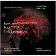2018-05-27 - Loxy & Mr Porter @ Technicality, Rye Wax, London