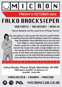 2010-10-08 - Lomas, Falko Brocksieper @ Micron, Joshua Bro …
