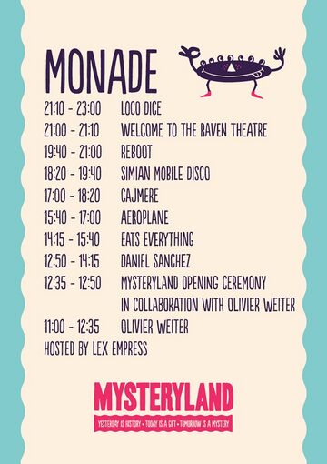 2012-08-25 - Mysteryland, Monade, Timetable.jpg