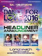 2016-07-09 - Manuel Le Saux @ Dance For Love, Club Longbea …
