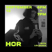 2019-09-12 - Lolsnake @ HÖR, Berlin