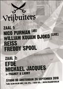 2010-09-24 - Nico Purman @ Vrijbuiters, Studio 80, Amsterdam