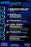 2010-11-01 - Brendon Moeller @ Deep Space, Cielo, NYC
