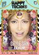 2015-10-24 - Gayle San @ Happy Techno, City Hall, Barcelona