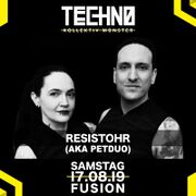 2019-08-17 - Resistohr aka Pet Duo @ Techno Kollektiv, Fus …