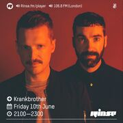 2016-06-10 - Krankbrother - Rinse FM