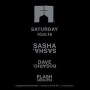 2016-10-17 - Sasha @ Flash Factory, NYC (Last Night On Ear …