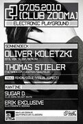 2010-05-07 - Oliver Koletzki @ Club Zooma, Plauen, Germany