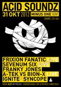 2012-10-31 - Franky Jones @ Acid Soundz, Minus One, Ghent