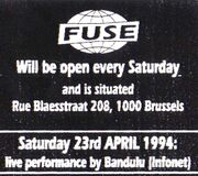 1994-04-23 - Bandulu @ Fuse, Brussels