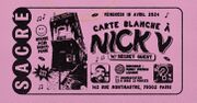 2024-04-19 - Marcel Vogel & Nick V @ Carte Blanche, Le Sac …