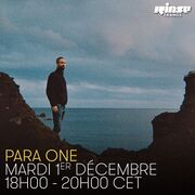 2015-12-01 - Para One - Rinse FM France