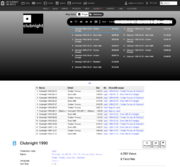 Collection page with details for each file [8]