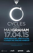 2015-04-17 - Max Graham @ Cycles Tour 2015, Home, Sydney ( …