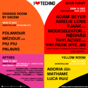 2019-12-14 - Adam Beyer @ I Love Techno, Montpellier, Fran …