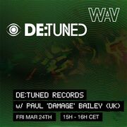 2023-03-24 - Paul 'Damage' Bailey - De:tuned, We Are Various