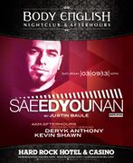2013-03-09 - Saeed Younan @ Body English, Las Vegas