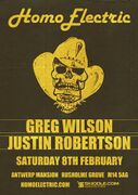 2014-02-08 - Greg Wilson @ HomoElectric, Antwerp Mansions, …