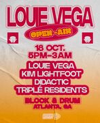2025-10-18 - Louie Vega @ Open Air, Block & Drum, Atlanta