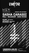 2015-01-10 - Sasha Carassi @ HEX Showcase, Under Club, Bar …