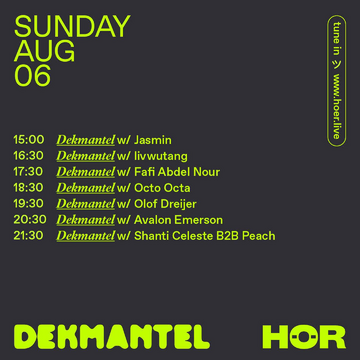 2023-08-06 - HÖR at Dekmantel Festival.png
