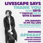 2013-01-04 - Apparat @ The Establishment, Kuala Lumpur, Ma …