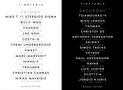2014-09-2X - Bloque Festival, Timetable.jpg