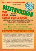 1993-12-24 - Ade-J @ Dizstruxshon, Champers, Scarborough