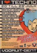 1996-07-29 - Jeff Mills @ I Love Techno, Vooruit, Gent, Be …