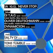 2022-12-10 - Oliver Deutschmann @ Never Stop, Geheimclub, …