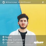 2016-10-31 - Baauer - Rinse FM