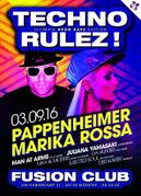 2016-09-03 - Juliana Yamasaki @ Techno Rulez, Fusion Club, …