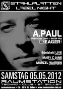 2012-05-05 - A.Paul @ Stahlplatten Label Night, Raumstatio …