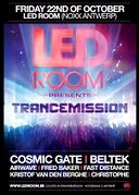 2010-10-22 - Cosmic Gate @ Trancemission, LED Room, Antwerpen