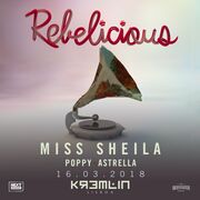 2018-03-16 - Miss Sheila @ Rebelicious, Kremlin, Lisbon
