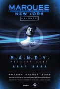 2013-08-23 - M.A.N.D.Y. @ Marquee, New York