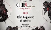2015-10-08 - John Acquaviva @ Club4, City Hall, Barcelona …