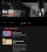 Artist profile page with name action icons to copy the name or search it on MixesDB (sam functionality for venue pages)[14]