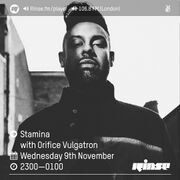 2016-11-09 - Stamina MC, Orifice Vulgatron - Rinse FM