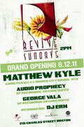 2011-06-12 - Matthew Kyle @ Revive Sundays Opening, Alibi, …