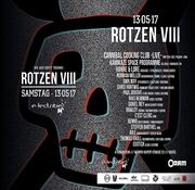 2017-05-13 - Cannibal Cooking Club (Live PA) @ Rotzen VIII …