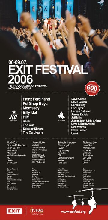 2006-07-07 - Dave Clarke @ Exit Festival 006, Serbia | DJ sets