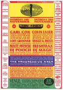 1992-11-14 - Carl Cox @ Diffusion, Atomics, Maidstone