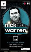 2013-02-09 - Nick Warren @ Cocaine, Delhi, India